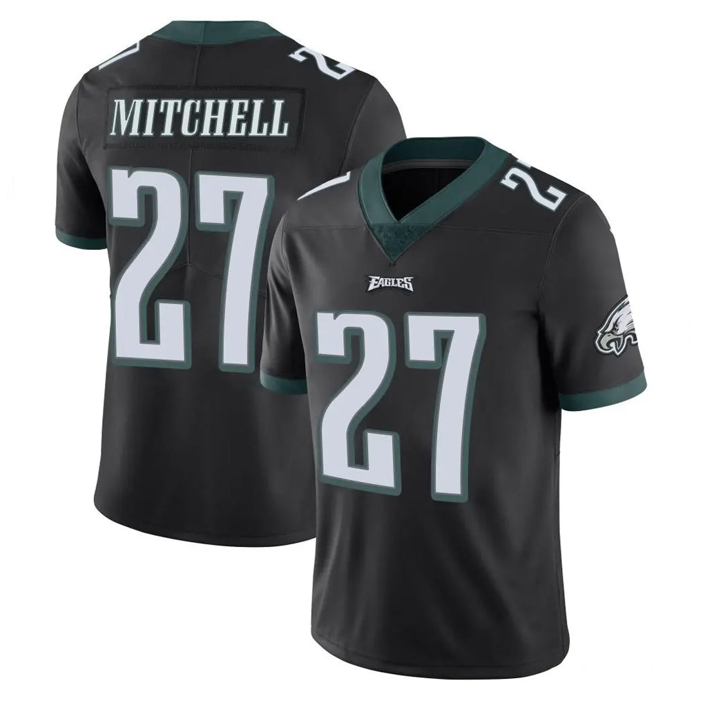 P.Eagles #27 Quinyon Mitchell Player Black Limited Vapor Untouchable Home Game ROCER Stitched Jerseys
