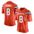 C.Browns #8 Dillon Gabriel Player Orange Home Game ROCER Stitched Jerseys