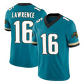 J.Jaguars #16 Trevor Lawrence Player Teal Prowler Throwback Vapor F.U.S.E. Limited Home Game ROCER Stitched Jerseys