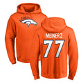 D.Broncos #77 Quinn Meinerz Player Orange Pullover Hoodie Limited ROCER Stitched Jerseys