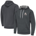 C.Browns ## Browns Blank Player Gray Brushed Carbon Pullover Hoodie Limited ROCER Stitched Jerseys