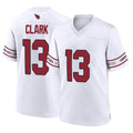 A.Cardinals #13 Kei'Trel Clark Player White Home Game ROCER Stitched Jerseys