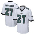 P.Eagles #27 Quinyon Mitchell Player White Home Game ROCER Stitched Jerseys
