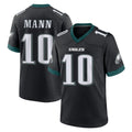 P.Eagles #10 Braden Mann Player Black Game Home ROCER Stitched Jerseys