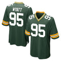 GB.Packers #95 Devonte Wyatt Player Green Home Game ROCER Stitched Jerseys