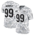 C.Bengals #99 Myles Murphy Player Arctic Camo Salute to Service Limited ROCER Stitched Jerseys