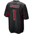 A.Cardinals #1 Kyler Murray Player Black 2nd Alternate Game ROCER Stitched Jerseys