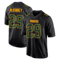 GB.Packers #29 Xavier McKinney Player Black Fashion Home Game ROCER Stitched Jerseys