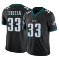 P.Eagles #33 Cooper DeJean Player Black Limited Vapor F.U.S.E. Home Game ROCER Stitched Jerseys