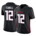 A.Falcons #12 Avieon Terrell Player Black Alternate Vapor F.U.S.E. Limited ROCER Stitched Jerseys