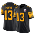 P.Steelers #13 Rico Dowdle Player Black Limited 2nd Alternate Vapor F.U.S.E. Home Game ROCER Stitched Jerseys