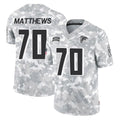 A.Falcons #70 Jake Matthews Player Arctic Camo Salute to Service Limited ROCER Stitched Jerseys