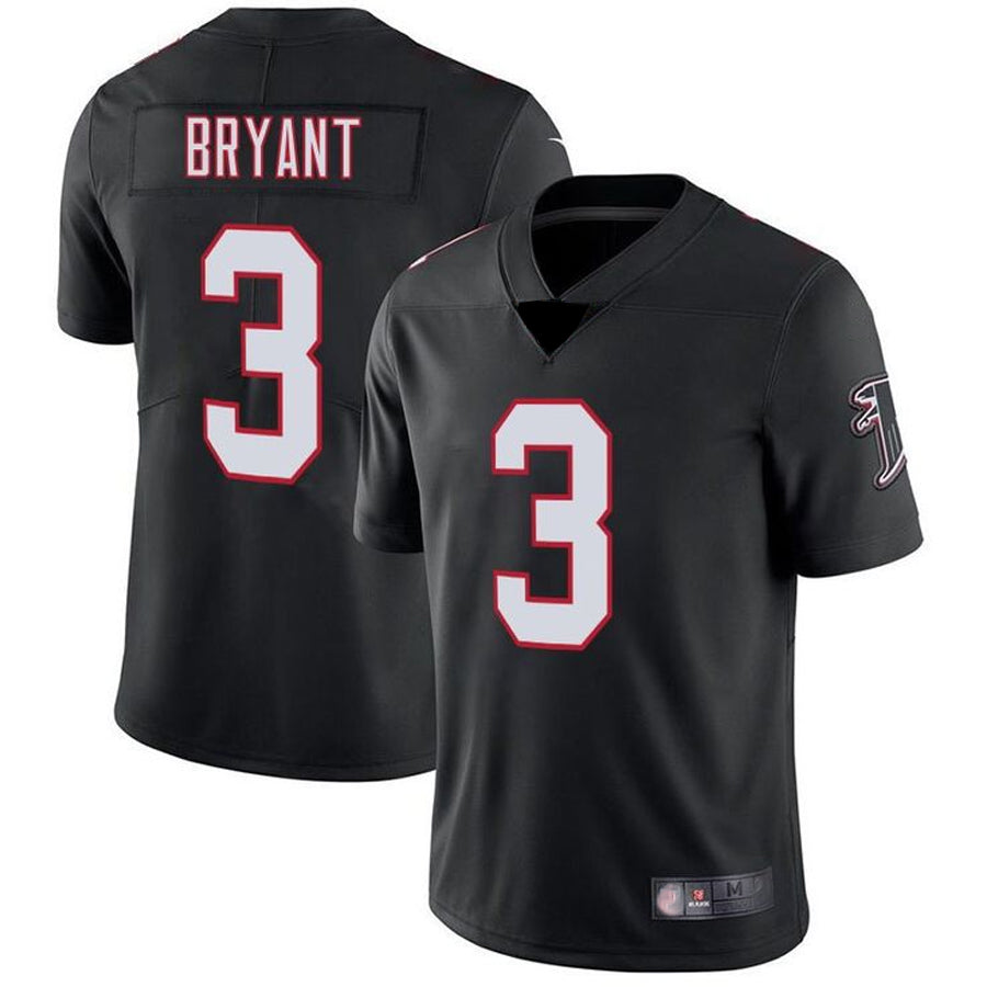 A.Falcons #3 Jessie Bates III Player Black Alternate Vapor F.U.S.E. Limited ROCER Stitched Jerseys