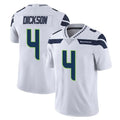 S.Seahawks #4 Michael Dickson Player White Limited Vapor Untouchable Home Game ROCER Stitched Jerseys