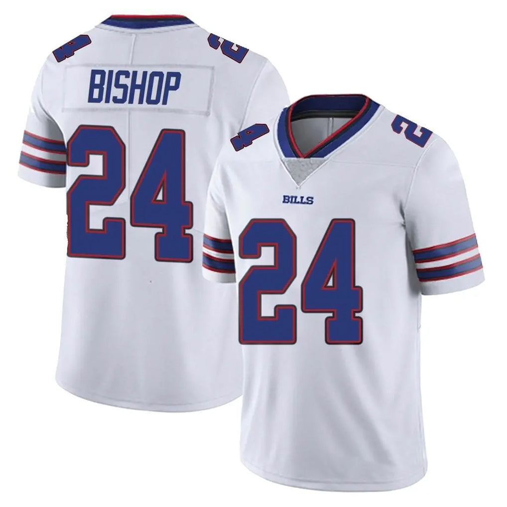 B.Bills #24 Cole Bishop Player White Vapor Untouchable Limited ROCER Stitched Jerseys