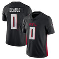 A.Falcons #0 Divine Deablo Player Black Vapor Limited Home Game ROCER Stitched Jerseys