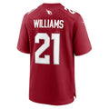 A.Cardinals #21 Garrett Williams Player Cardinal Limited Home Game ROCER Stitched Jerseys