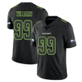 S.Seahawks #99 Leonard Williams Player Black Impact Limited Home Game ROCER Stitched Jerseys