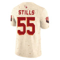 A.Cardinals #55 Dante Stills Player Cream Rivalries Collection Vapor Limited Home Game ROCER Stitched Jerseys