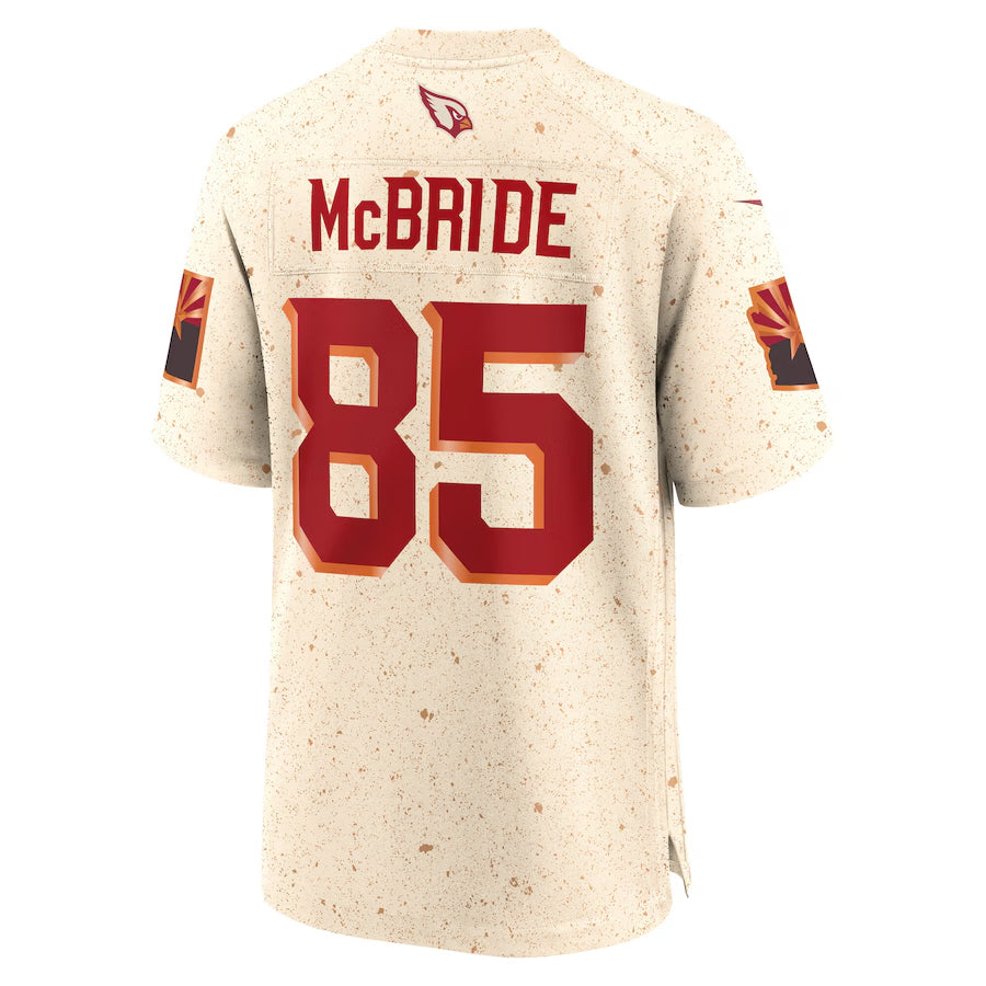 A.Cardinals #85 Trey McBride Player Rivalries Collection Game ROCER Stitched Jerseys