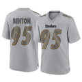 P.Steelers #95 Keeanu Benton Player Gray Atmosphere Fashion Home Game ROCER Stitched Jerseys