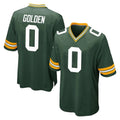 GB.Packers #0 Matthew Golden Player Green Home Game ROCER Stitched Jerseys