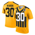 P.Steelers #30 Jaylen Warren Player Gold Legend Limited 1933 Throwback Performance Home Game ROCER Stitched Jerseys