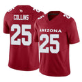 A.Cardinals #25 Zaven Collins Player Cardinal Vapor F.U.S.E. Limited Home Game ROCER Stitched Jerseys