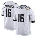 J.Jaguars #16 Trevor Lawrence Player White Home Game ROCER Stitched Jerseys