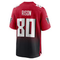 A.Falcons #80 Andre Rison Player Red Home Game ROCER Stitched Jerseys