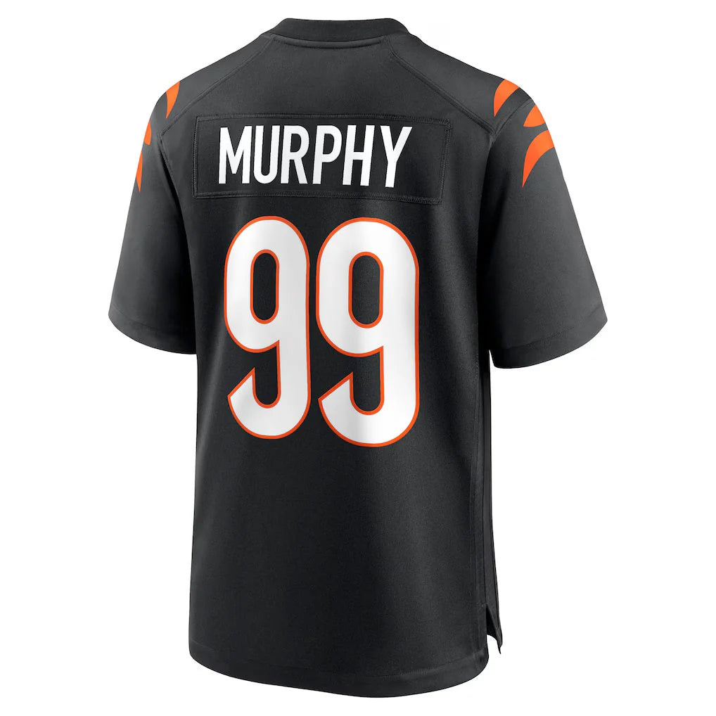 C.Bengals #99 Myles Murphy Player Black Home Game ROCER Stitched Jerseys