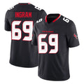 H.Texans #69 Ed Ingram Player Navy Limited Alternate Vapor F.U.S.E. Home Game ROCER Stitched Jerseys