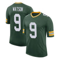 GB.Packers #9 Christian Watson Player Green Limited Classic Home Game ROCER Stitched Jerseys
