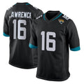J.Jaguars #16 Trevor Lawrence Player Black Home Game ROCER Stitched Jerseys