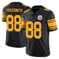 P.Steelers #88 Pat Freiermuth Player Black Limited Color Rush Home Game ROCER Stitched Jerseys