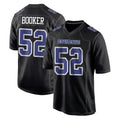 D.Cowboys #52 Tyler Booker Player Carbon Black Fashion Home Game ROCER Stitched Jerseys