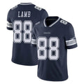 D.Cowboys #88 CeeDee Lamb Player Navy Vapor Untouchable Limited Home Game ROCER Stitched Jerseys