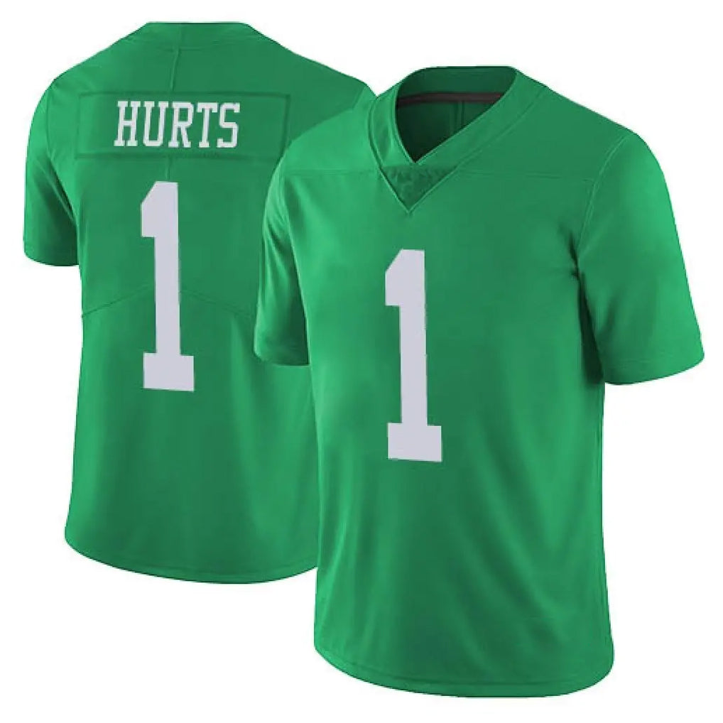 P.Eagles #1 Jalen Hurts Player Green Limited Vapor Untouchable Home Game ROCER Stitched Jerseys