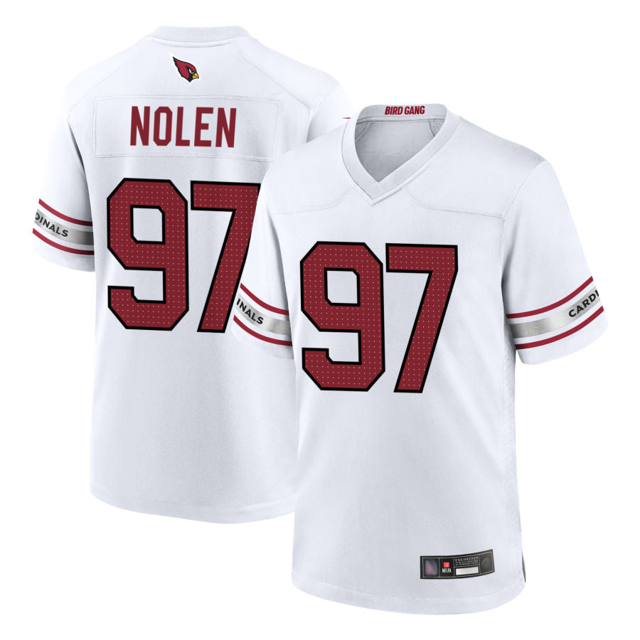 A.Cardinals #97 Walter Nolen III Player White Game ROCER Stitched Jerseys