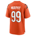 C.Bengals #99 Myles Murphy Player Orange Home Game ROCER Stitched Jerseys