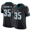 P.Eagles #35 Michael Carter II Player Black Limited Vapor F.U.S.E. Home Game ROCER Stitched Jerseys