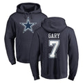 D.Cowboys #7 Rashan Gary Player Navy Pullover Hoodies Limited ROCER Stitched Jerseys
