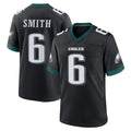 P.Eagles #6 DeVonta Smith Player Black Game Home ROCER Stitched Jerseys