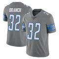 D.Lions #32 Brian Branch Player Gray Vapor Untouchable Limited Home Game ROCER Stitched Jerseys