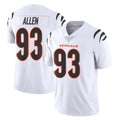 C.Bengals #93 Jonathan Allen Player White Vapor Untouchable Limited Home Game ROCER Stitched Jerseys