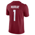 A.Cardinals #1 Kyler Murray Player Cardinal Vapor Limited Elite Home Game ROCER Stitched Jerseys