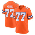 D.Broncos #77 Quinn Meinerz Player Orange Alternate Collection Throwback Game ROCER Stitched Jerseys