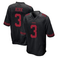 SF.49ers #3 Christian Kirk Player Black Alternate Home Game ROCER Stitched Jerseys