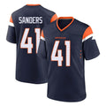 D.Broncos #41 Drew Sanders Player Navy Home Game Ddoa Stitched Jerseys