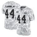 C.Browns #44 Harold Fannin Jr. Player Arctic Camo Salute to Service Limited Home Game ROCER Stitched Jerseys